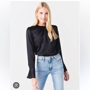 Frame Twist Neck Top, size Small